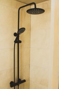 Glamping pod interior shot